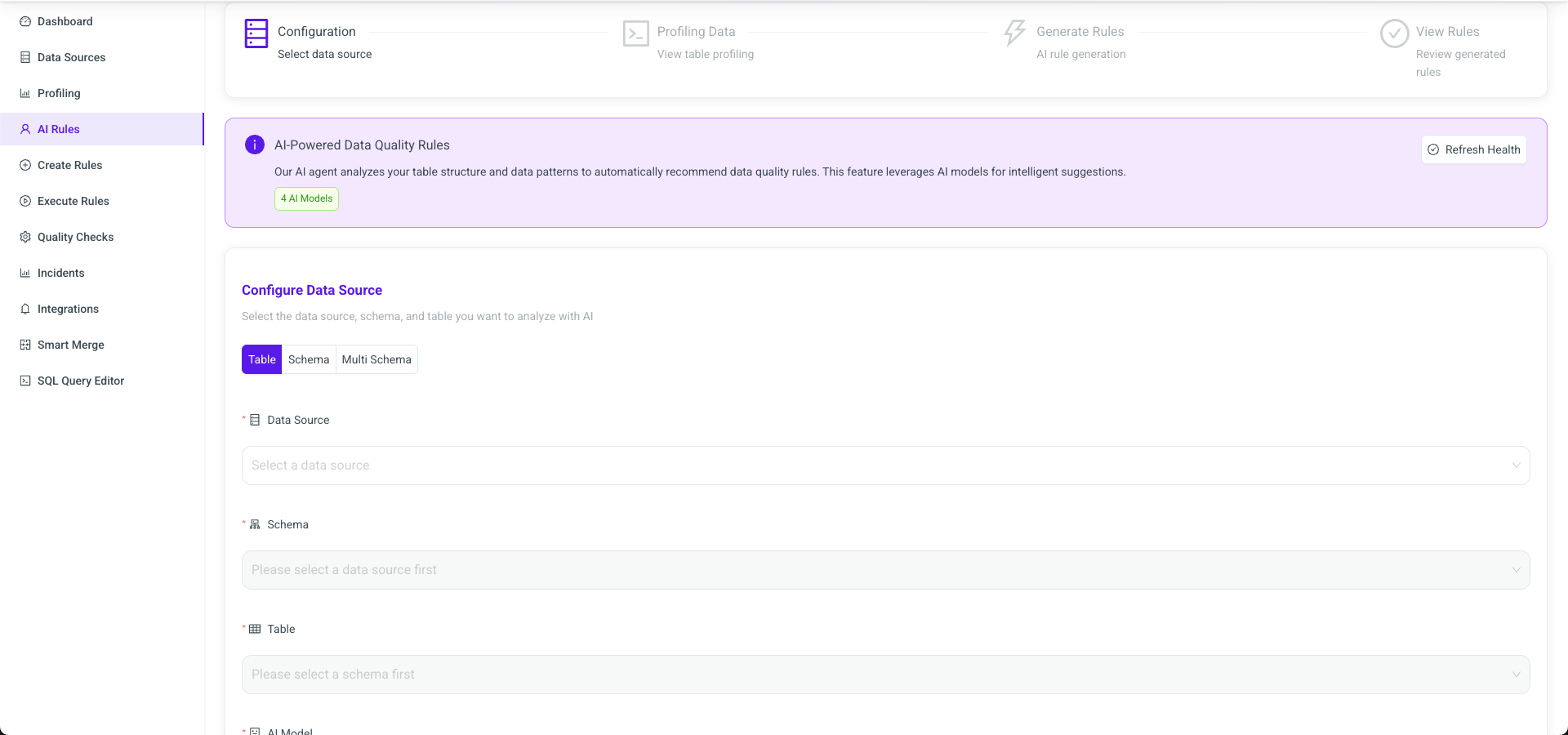 Rulemind AI-Powered Data Quality Rules